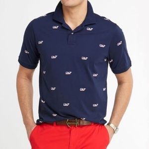 Vineyard Vines American Flag Whale Polo